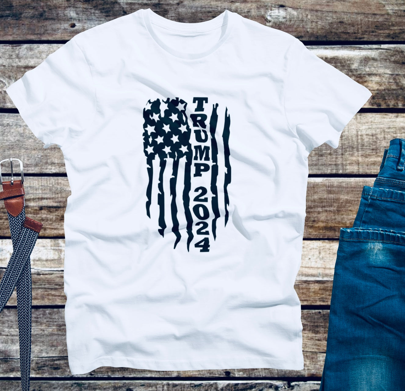Trump Black Flag ~ Unisex Graphic T-Shirt
