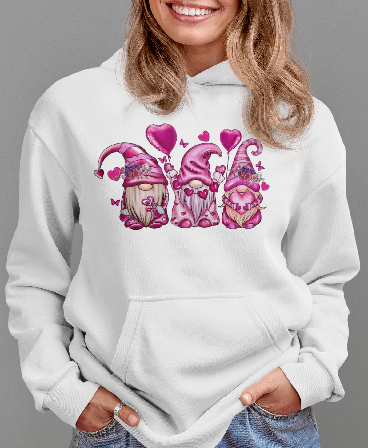 Valentine’s Day Love Gnomes 💕 ~ Hoodie