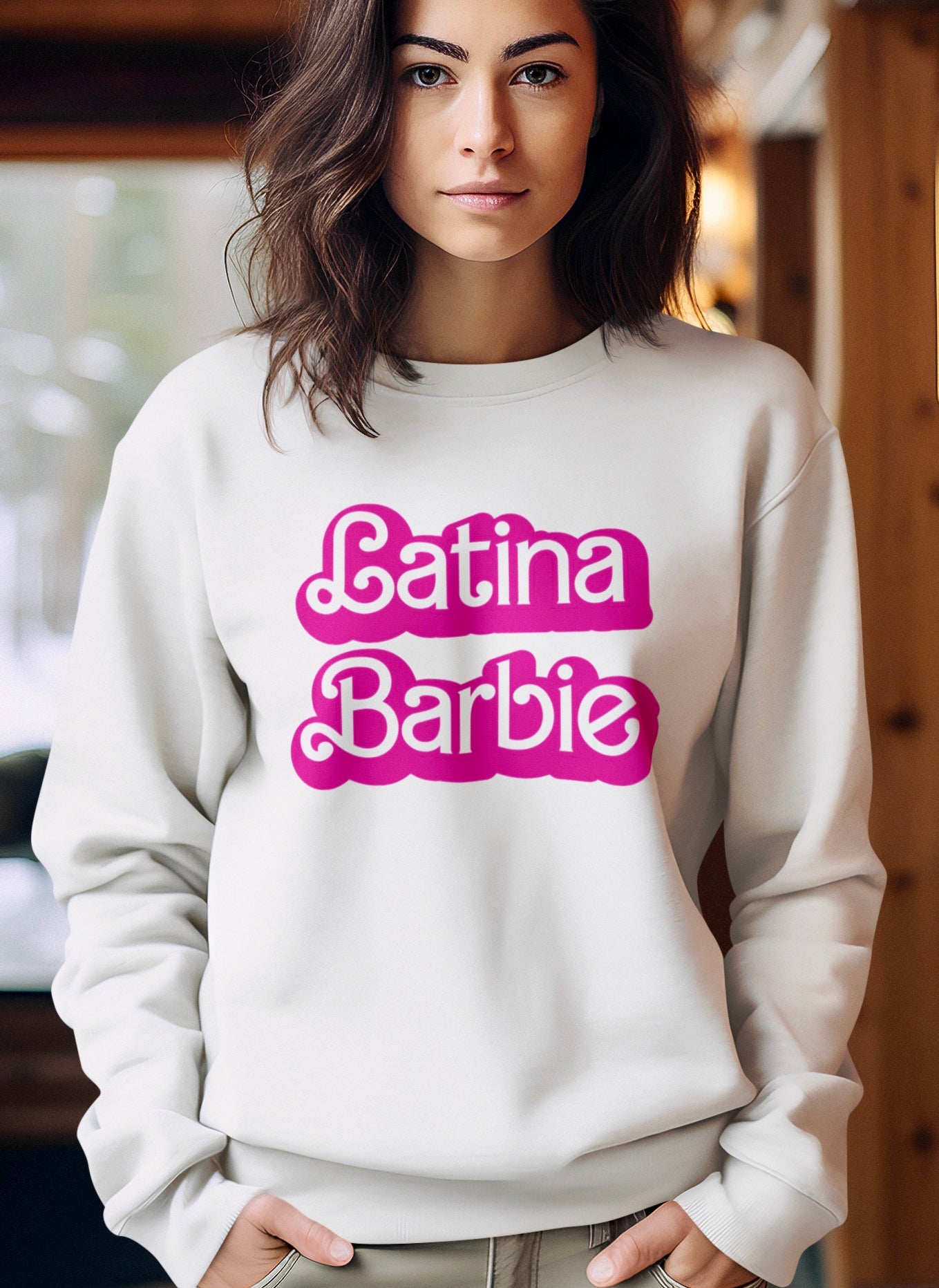 Latina Barbie ~ Crewneck Sweatshirt