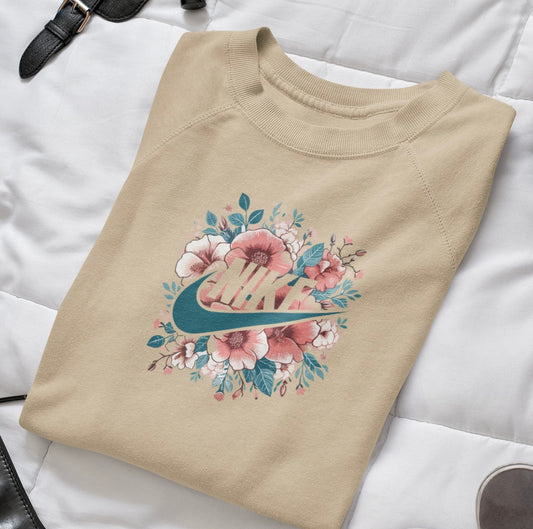 Floral Nike 🌺 ~ Graphic Sweatshirt