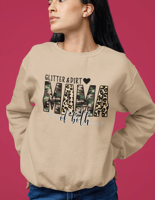 Glitter Mama ~ crewneck sweatshirt