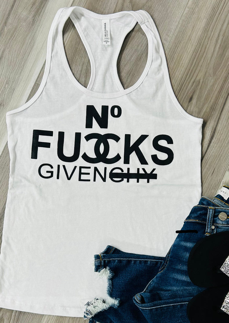 No Fu*ks Given ~ Tank Top