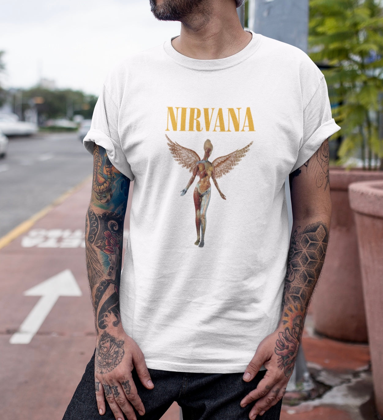 UNISEX Nirvana Wings ~ Tee Shirt